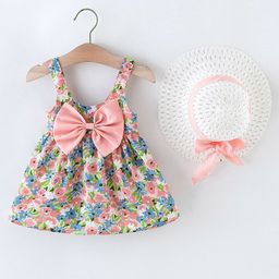 LULU & SKY Floral Print Empire Dress-picture-36