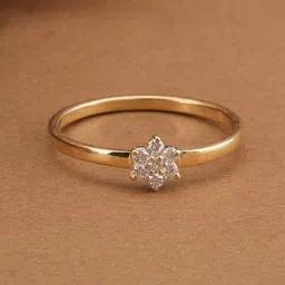 PALMONAS Women Gold Ring Diamond-53