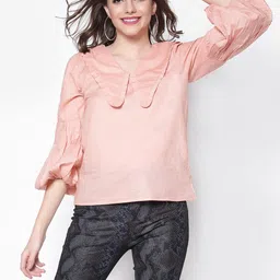 Sera Bell Sleeve Cotton Top-image-35