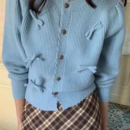 StyleCast Women Blue Solid Round Neck Cardigan-image-81