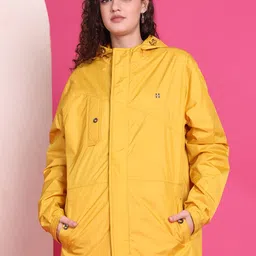 HOUSE OF VEDAS Women Windcheater and Water Resistant Outdoor Sporty Jacket-image-34