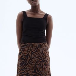 H&M Satin Slip Skirt-image-95