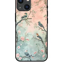 QRIOH Floral Printed iPhone 14 Plus Back Case Mobile Accessories-picture-47