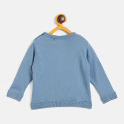 JWAAQ Kids Self Design Sweater With Jogger & Cap image 4