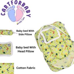 Baby Bed, Sleeping Bag & Carry Nest, Cotton Baby Bedding for New Born Sleeping Bag-image-44