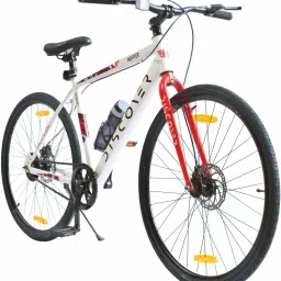 Hopper Discover 29x700C White With Dual Disc Brakes 700C T (inch) Hybrid Cycle/City Bike-14