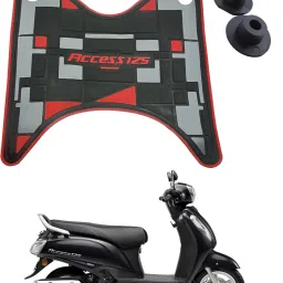 AX-AC2 Premium Quality Scooter Foot Mat Floor Mat Suzuki Access 125 Two Wheeler Mat-image-15