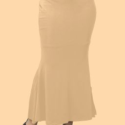 Woo THiNG Plan Saree Shapewear women Lycra Blend Petticoat-image-80