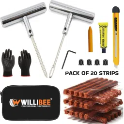 5 in 1 Universal Tubeless Tire Puncher Kit WB-B(with storage bag) Tubeless Tyre Puncture Repair Kit-image-65