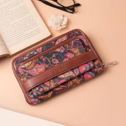 Women Casual Multicolor Jute Wallet-16