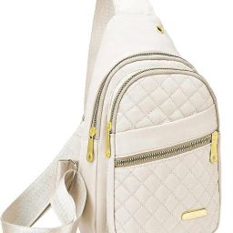 White Men & Women Sling Bag Crossbody Sling Backpack for Women/Men, Chest Bag for Travel Sport Runing Hiking-image-46