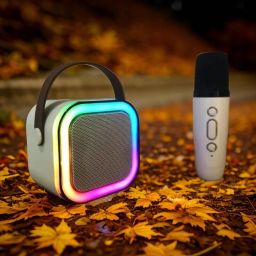Saibaba Insulators U25_K12 Kids' Mini Karaoke Machine: Bluetooth Speaker with Wireless Mic 5 W Bluetooth Speaker-image-127
