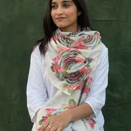 BUTA BUTI Women Printed Scarf-10