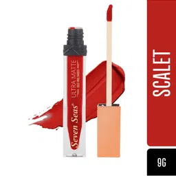 Seven Seas Ultra Matte Bold Vivid Smooth Liquid Lipstick 9 g - Scarlet-10
