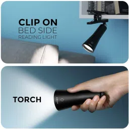 xech Multifunctional Table Lamp with Clamp & Stick Attachment & Rechargeable Battery Table Lamp image 3