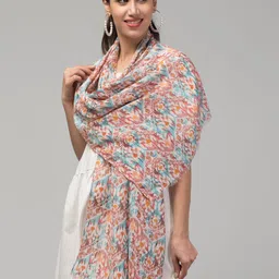 J Style Abstract Printed Scarf image 4