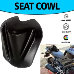 Seat Cowl Pilluion Seat Cover for Single Seat for Yamaha R15 V3, Gloss Black Bike Fairing Kit-image-0