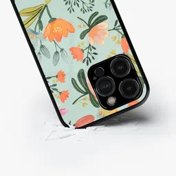 macmerise Floral Printed iPhone 15 Pro Max Back Case Mobile Accessories-11