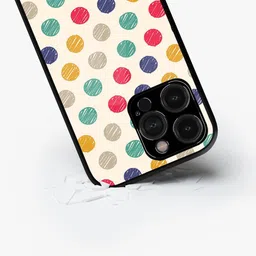 macmerise Geometric Printed iPhone 15 Pro Max Back Case Mobile Accessories-45