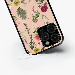 macmerise Floral Printed iPhone 15 Pro Max Back Case Mobile Accessories-52