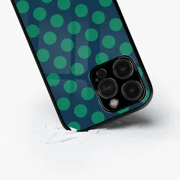 macmerise Geometric Printed iPhone 15 Pro Max Back Case Mobile Accessories-56
