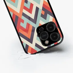 macmerise Abstract Printed iPhone 15 Pro Max Back Case Mobile Accessories-0
