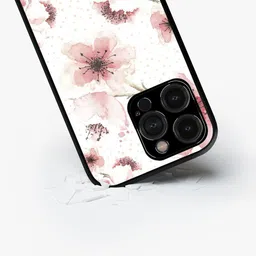 macmerise Floral Printed iPhone 15 Pro Max Back Case Mobile Accessories-47