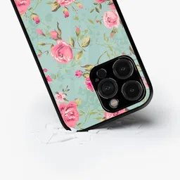 macmerise Floral Printed iPhone 15 Pro Max Back Case Mobile Accessories-57