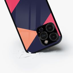 macmerise Geometric Printed iPhone 15 Pro Max Back Case Mobile Accessories-34