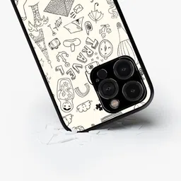 macmerise Abstract Printed iPhone 15 Pro Max Back Case Mobile Accessories-19