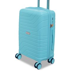 ROMEING Tuscany Turquoise Blue Hard-Sided Small Trolley Suitcase-image-39