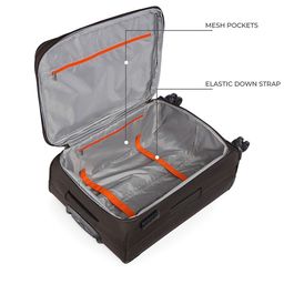 Stony Brook by Nasher Miles Thunder Soft-Sided 360-Degree Rotation Large Trolley Bag image 3