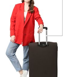 Stony Brook by Nasher Miles Thunder Soft-Sided 360-Degree Rotation Large Trolley Bag image 5