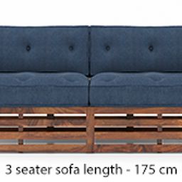 urban ladder Raymond Wooden Sofa - Teak Finish-picture-27
