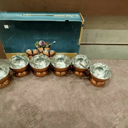 Stainless Steel Ice Cream Bowl Bowl Serving Set-image-12