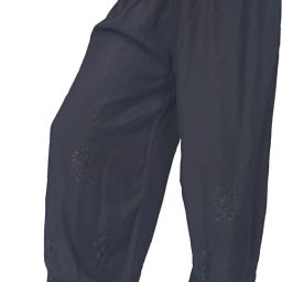 Embroidered Viscose Women Harem Pants-image-64