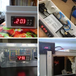 electrolight Two Relay Output Digital Temperature Controller STC-1000 AC 220V 10A. Multipurpose Controller image 4