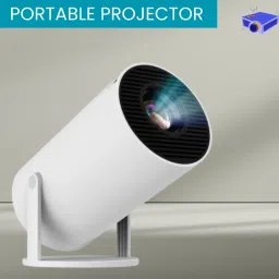 Guggu Mini HD Projector for Home 4KSupport With Built-in App Netflix/Prime/YouTubeG244 (4500 lm / 1 Speaker / Wireless / Remote Controller) Portable Projector-37