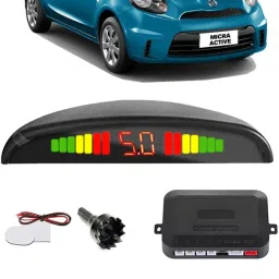 PKNA1076 White Car Reverse Parking Sensor with LED Display 4 Sensor PKNA1076 Parking Sensor-25