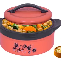 hashone Printed Casserole with Lid for Roti/Chapati || Hot Pot for Hot Meal/Curry Thermoware Casserole-picture-46