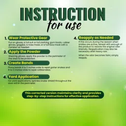 home-secure Snake Shield Snake Repellent Powder (1Kgs x 2) : Non Toxic Snake Repellent Powder, Snake Away, Snake Repellent, Snake Out, Snake Repeller, Snake Repellent For Outdoors image 4