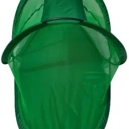 a one Polyester Kids Washable Mosquito Net For 0 To 3 Year Baby Size109cm x 53cm x 50cm Green Color Popup Mosquito Net image 2