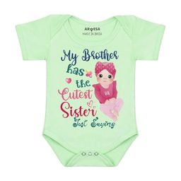 Arvesa Cutest Sister Printed Bodusuit-image-72