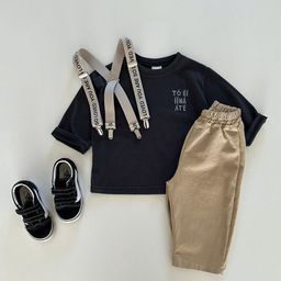LULU & SKY Girls Straight Fit High-Rise Joggers Trousers-image-16