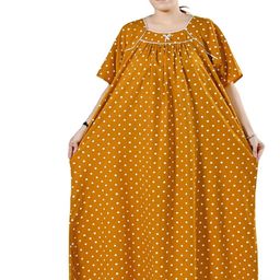 Bindass Female Collection Printed Maxi Nightdress-image-99