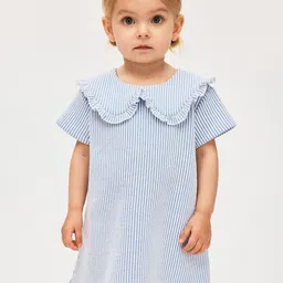 H&M Collared A-Line Dress-image-4