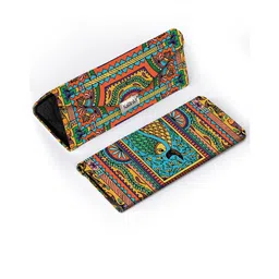 Kalankit Unisex Trifold Sunglass Case Stylish Unisex Eyeglass Cover-24