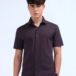 Flying Machine Men Classic Opaque Casual Shirt-image-85