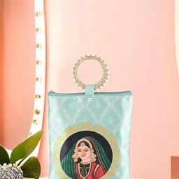 Kuber Industries Printed Structured Tote Bag with Quilted image 3
