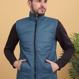 KLOTTHE Sleeveless Quilted Jacket-38